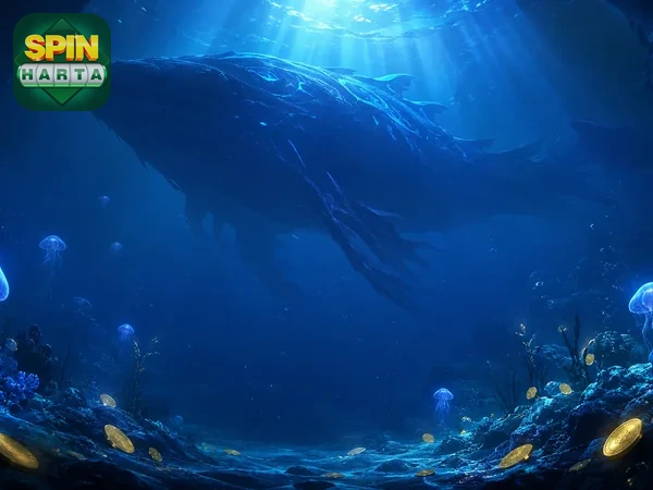 Visual penuh warna dari permainan Fishing Disco di spinharta